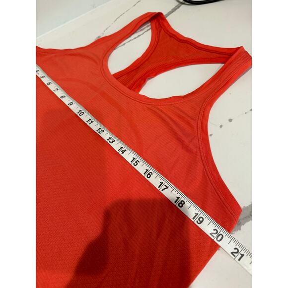 Lululemon Swiftly Tech Racerback Flowy‎ Race Length Size 14 Coral - Picture 5 of 8